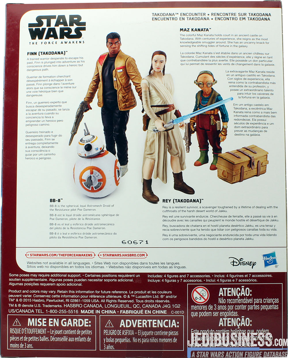 Rey Takodana Encounter 4-Pack