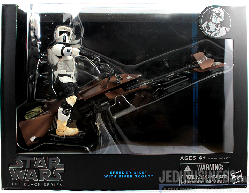 Biker Scout With Speeder Bike