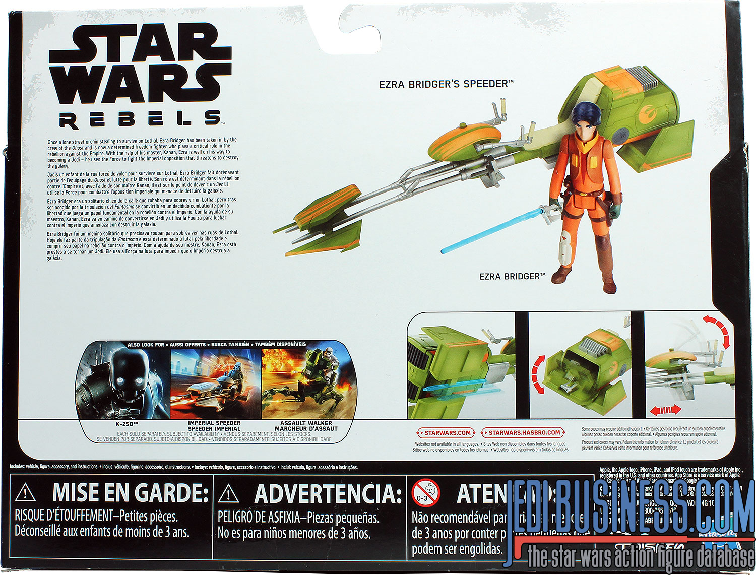 Ezra Bridger With Ezra Bridger's Speeder