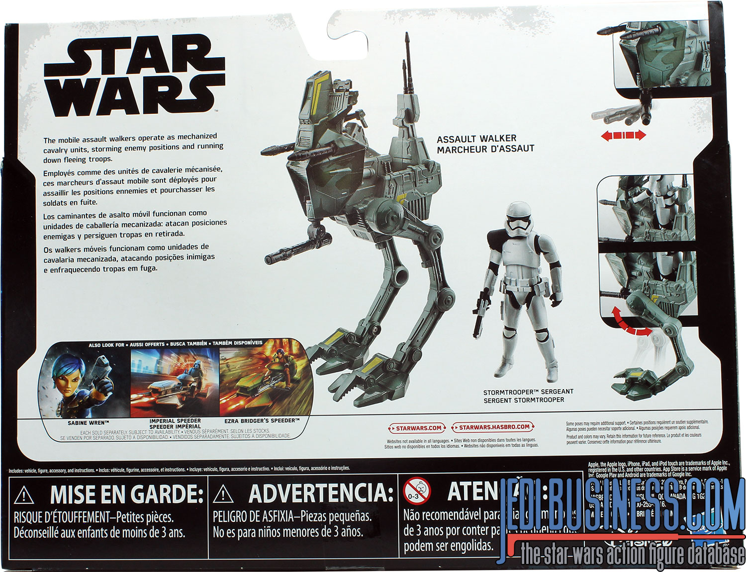 Stormtrooper Sergeant With Assault Walker