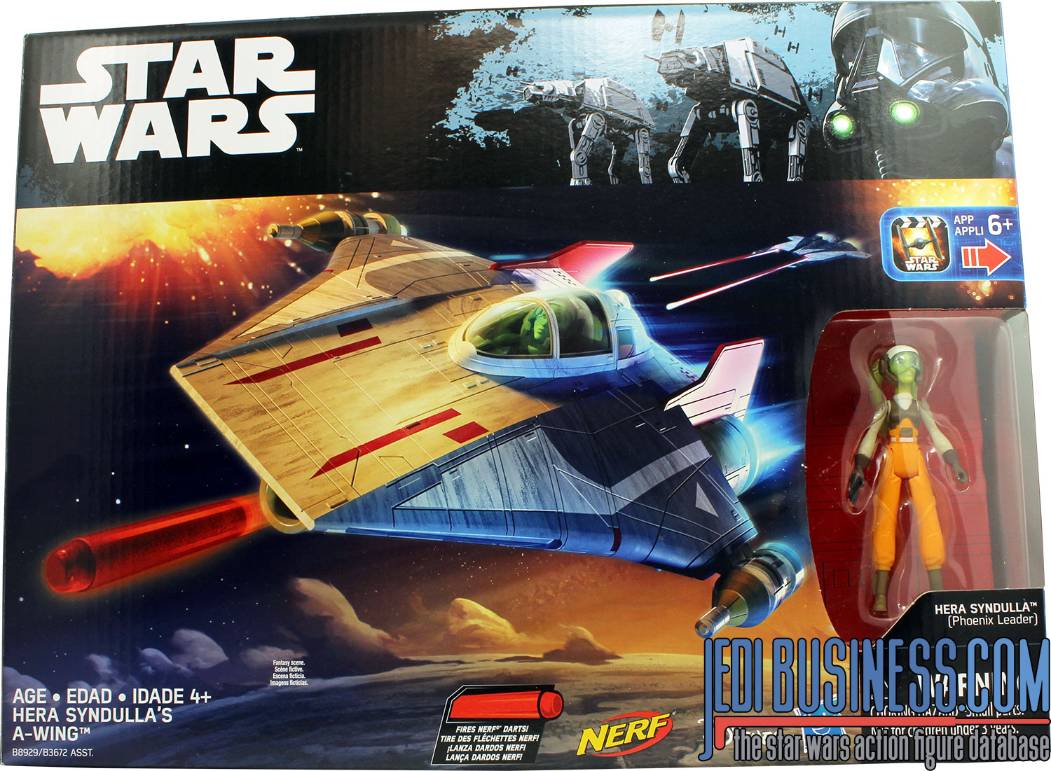 Hera Syndulla Phoenix Leader With A-Wing Fighter
