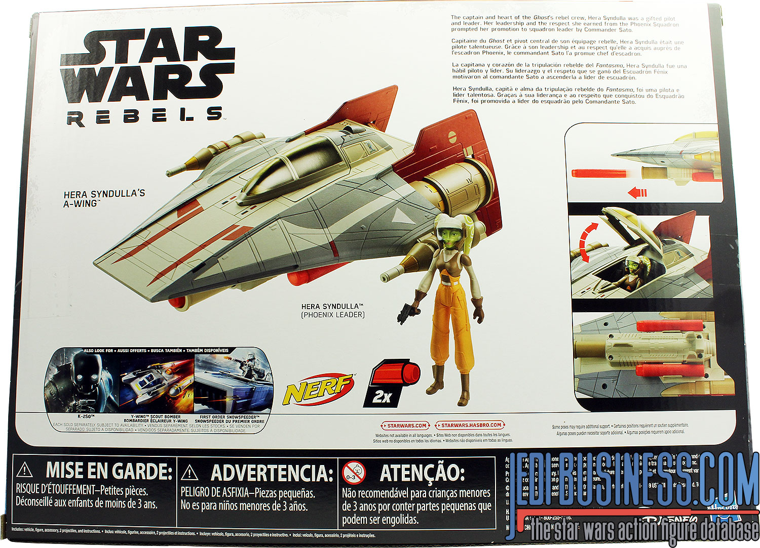 Hera Syndulla Phoenix Leader With A-Wing Fighter