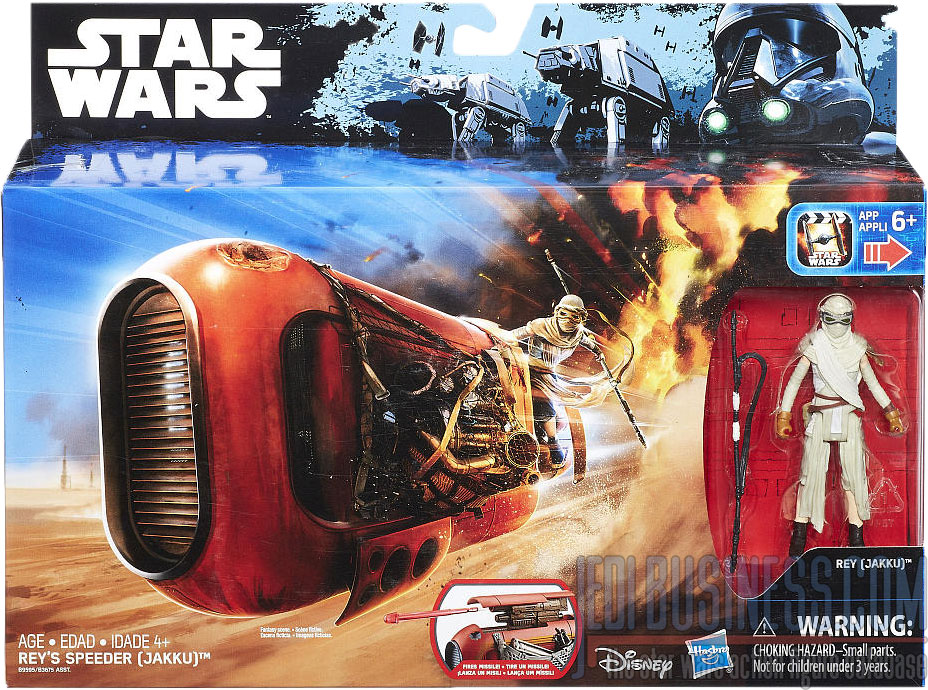 Rey With Rey's Speeder (Jakku)