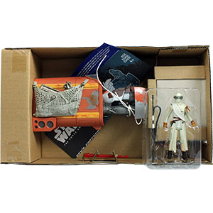 Rey With Rey's Speeder (Jakku)