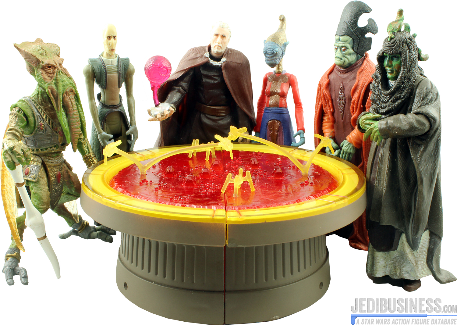 Count Dooku Geonosian War Room 3-Pack #1