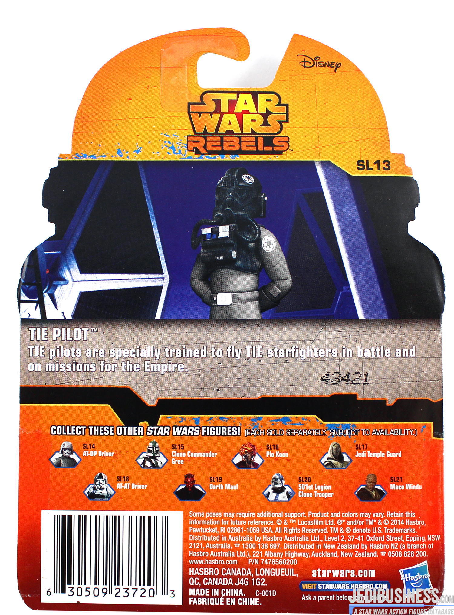 Tie Fighter Pilot Star Wars Rebels
