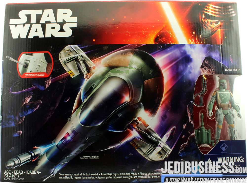 Boba Fett With Slave I Vehicle