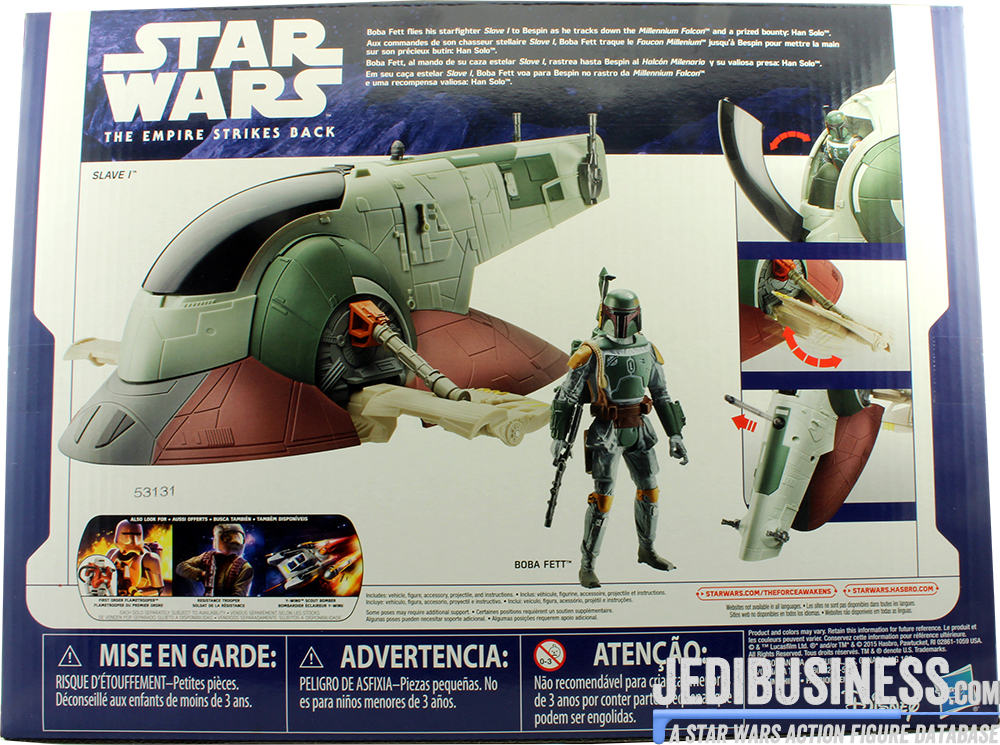 Boba Fett With Slave I Vehicle