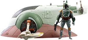 Boba Fett With Slave I Vehicle