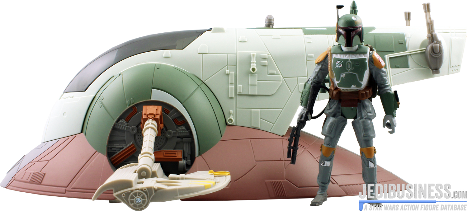 Boba Fett With Slave I Vehicle