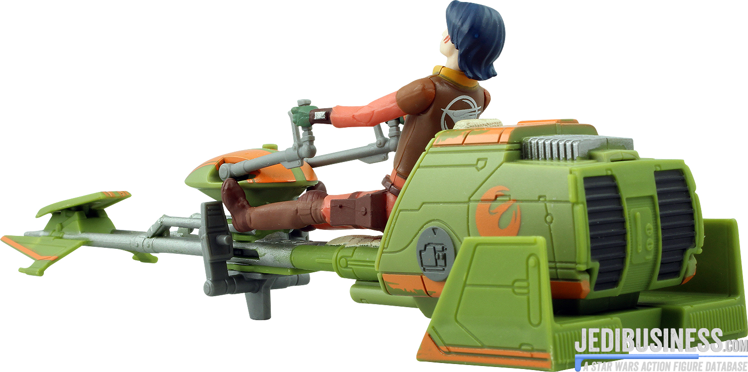 Ezra Bridger With Ezra Bridger's Speeder