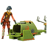 Ezra Bridger With Ezra Bridger's Speeder