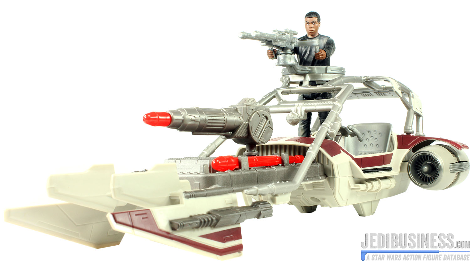 Finn With Desert Landspeeder