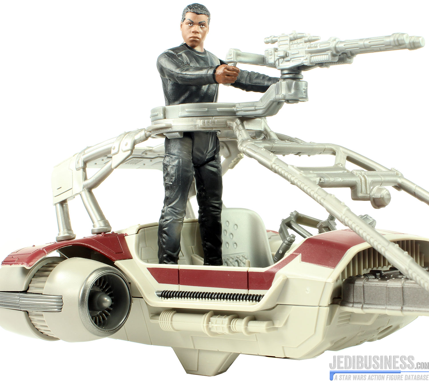 Finn With Desert Landspeeder