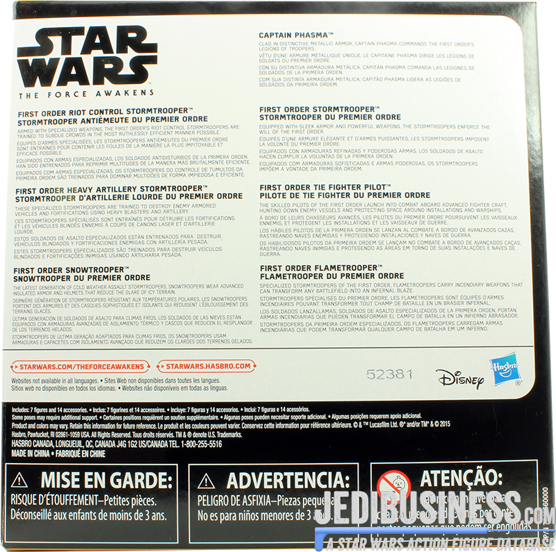 Flametrooper First Order Legion 7-Pack