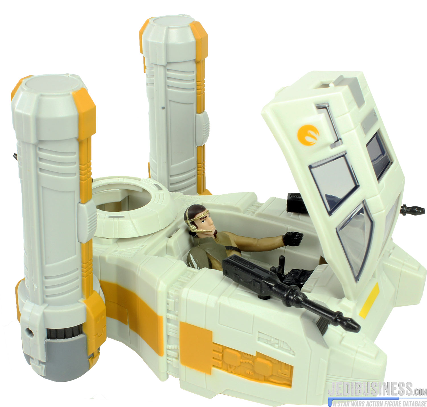 Kanan Jarrus With Y-Wing Scout Bomber