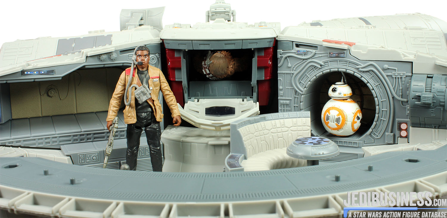 Finn With Millennium Falcon