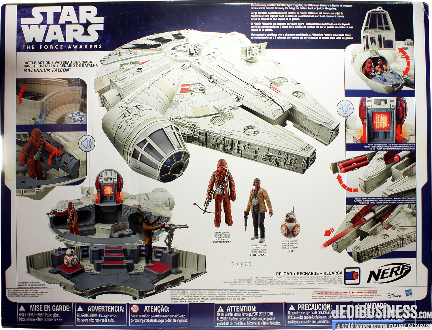 Finn With Millennium Falcon