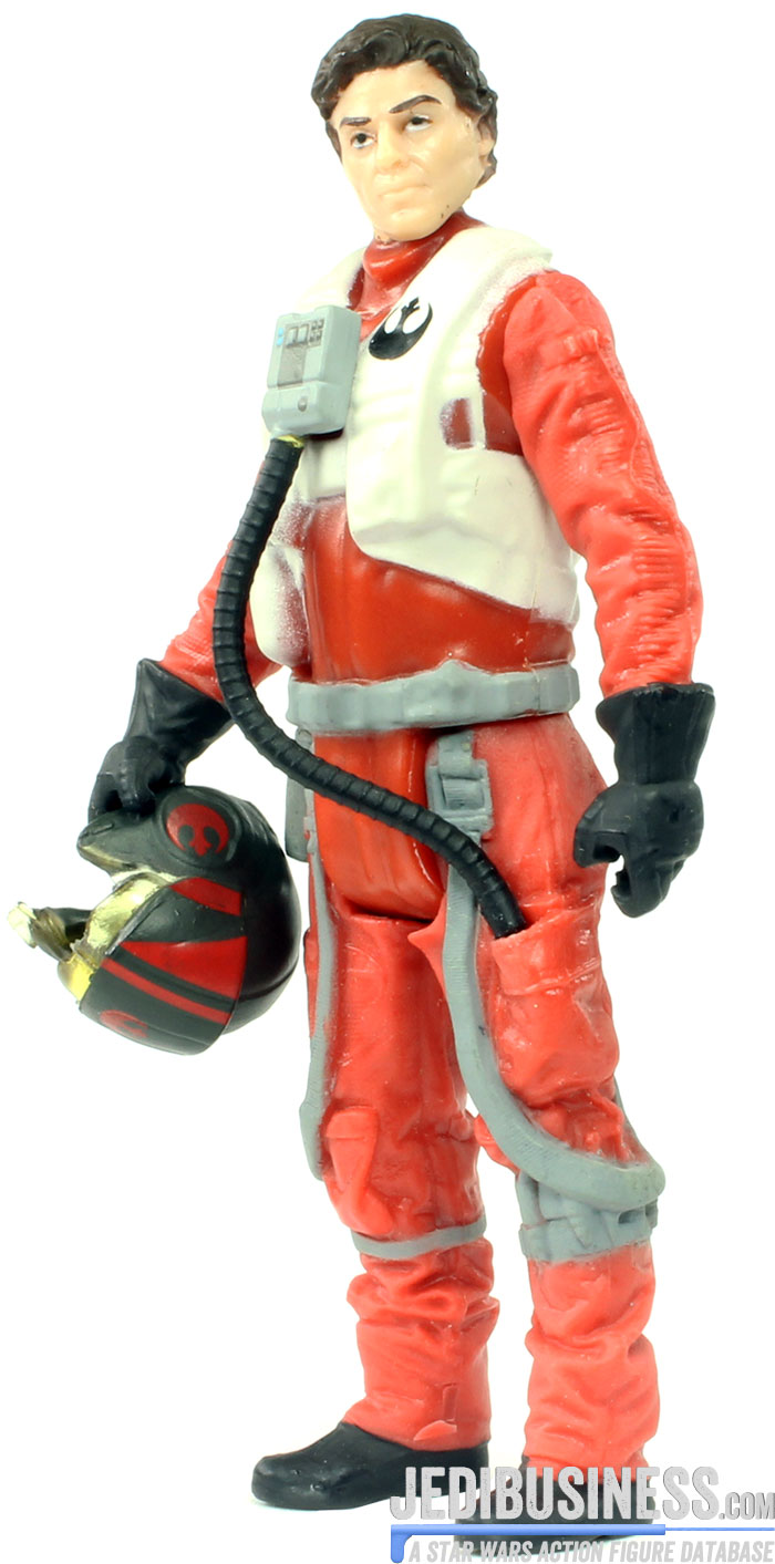 Poe Dameron With Poe's X-Wing Fighter