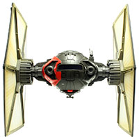 Tie Fighter Pilot With First Order Special Forces Tie Fighter (Jakku)