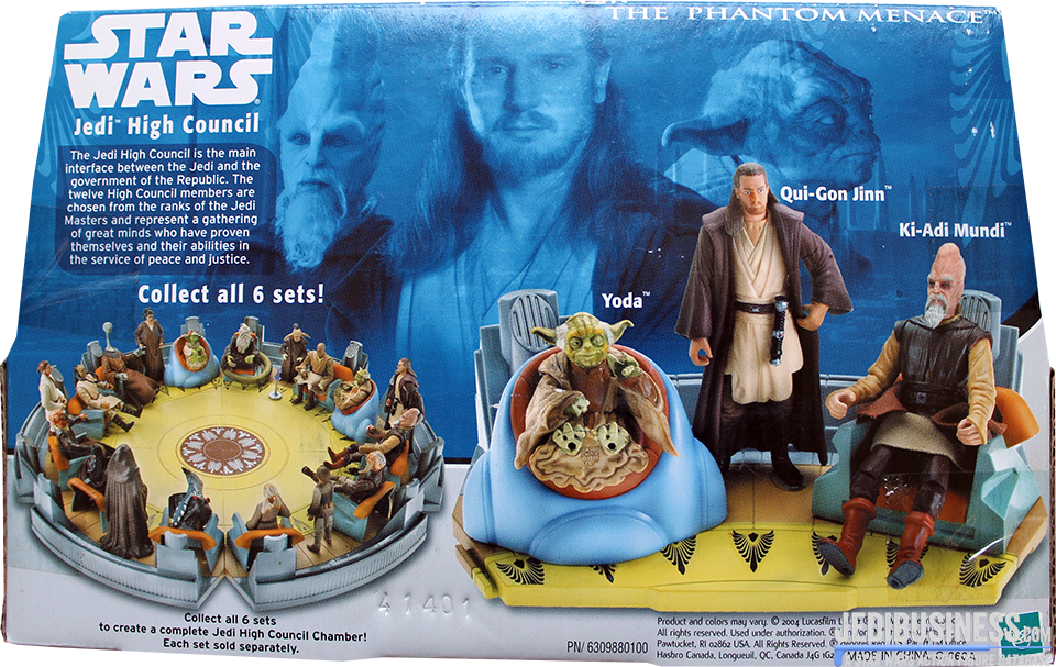 Jedi Council 3-Packs -  2003 - 2004