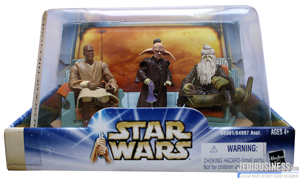 Jedi Council 3-Packs -  2003 - 2004