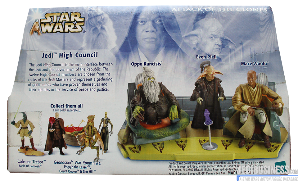 Jedi Council 3-Packs -  2003 - 2004