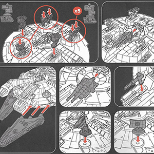 The Vintage Collection Smuggler's Run Millennium Falcon