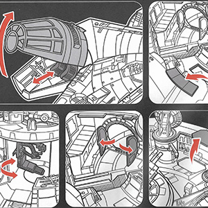 The Vintage Collection Smuggler's Run Millennium Falcon