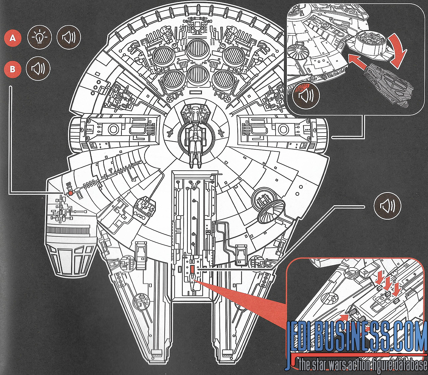 The Vintage Collection Smuggler's Run Millennium Falcon