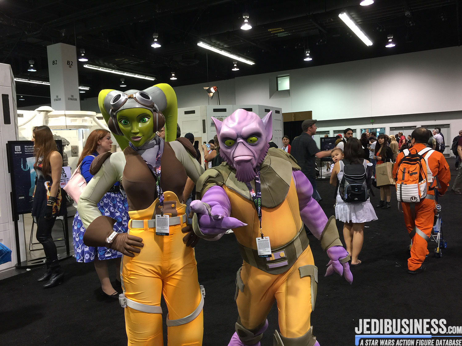 Star Wars Celebration Anaheim 2015 Cosplay And Prop Displays
