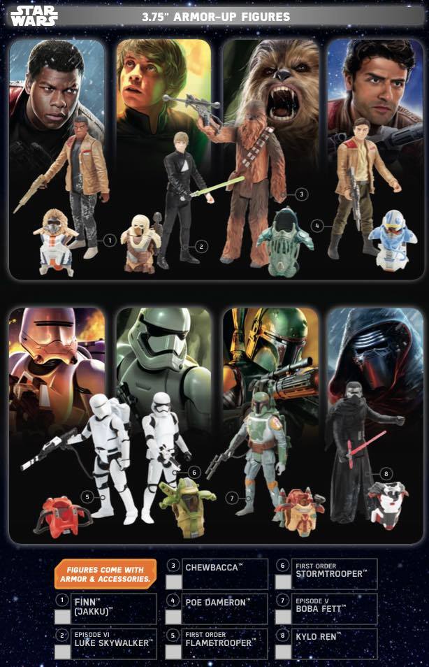 Star Wars The Force Awakens Leaked Hasbro Catalog Pictures
