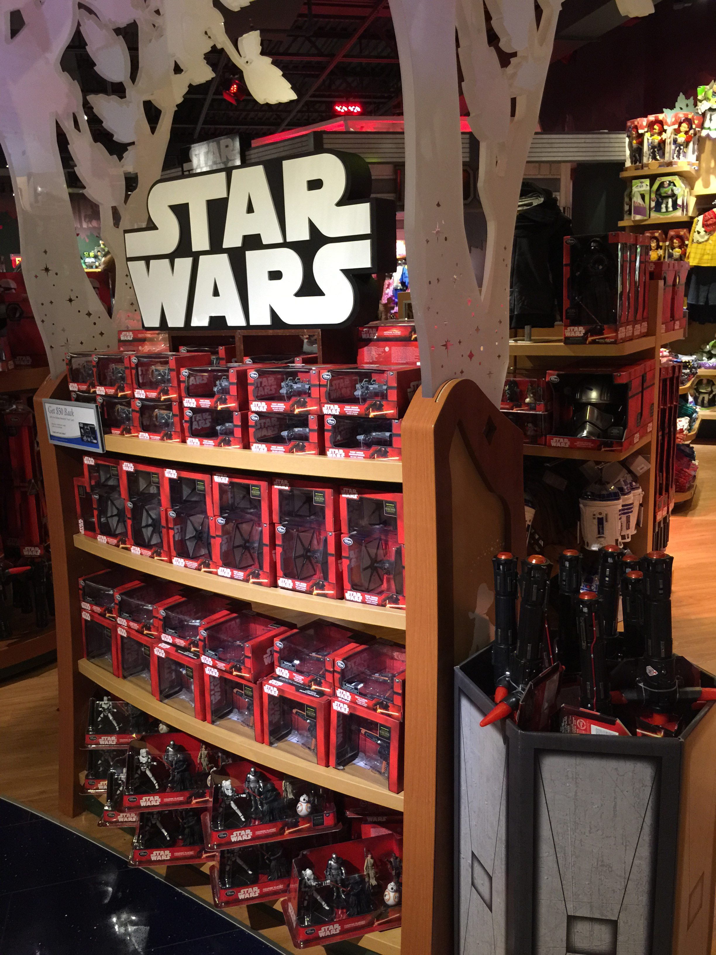 Disney Store Star Wars Force Friday 2015
