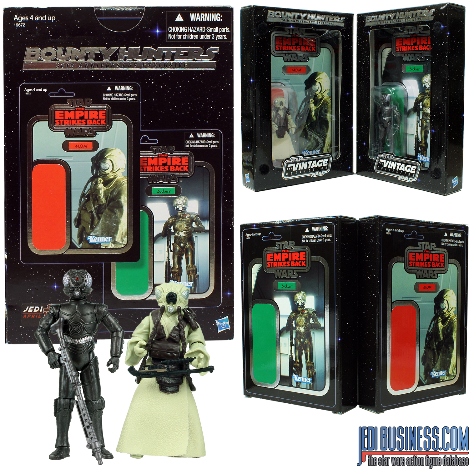 Hasbro 4-LOM And Zuckuss