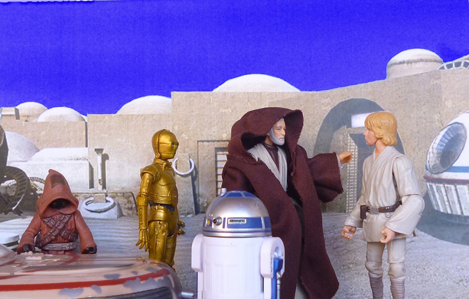 Original Star Wars Re-Created With Figures