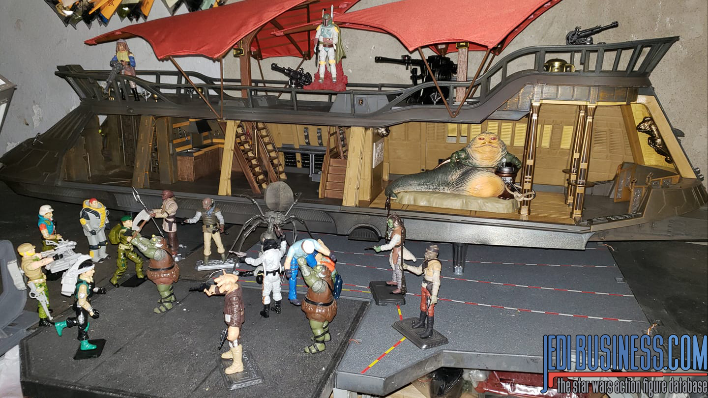 JABBA'S SAIL BARGE - FAN DISPLAYS 2019