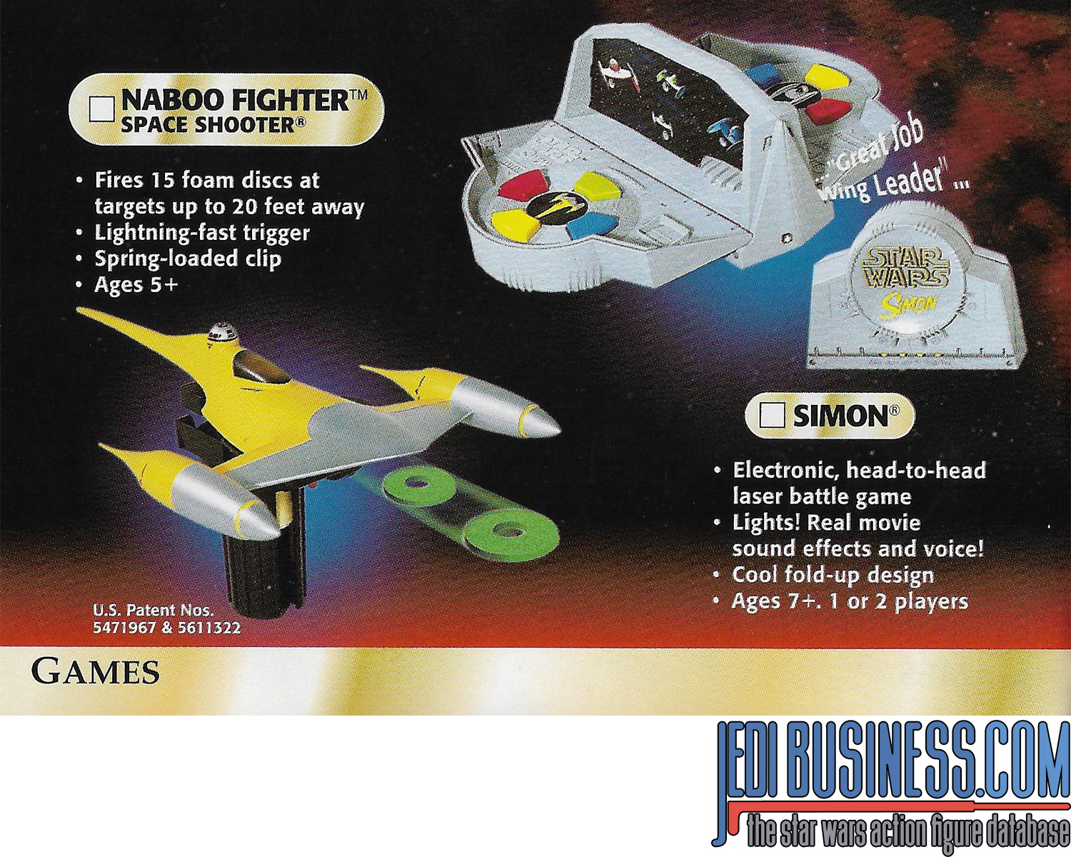 Episode I Toy Booklet