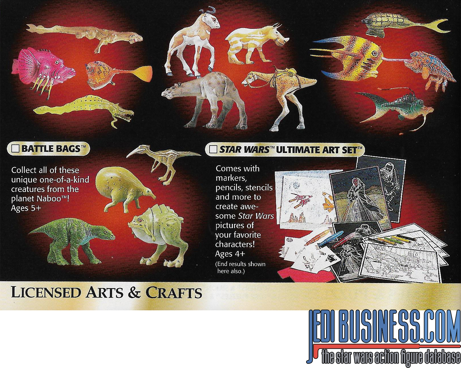 Episode I Toy Booklet
