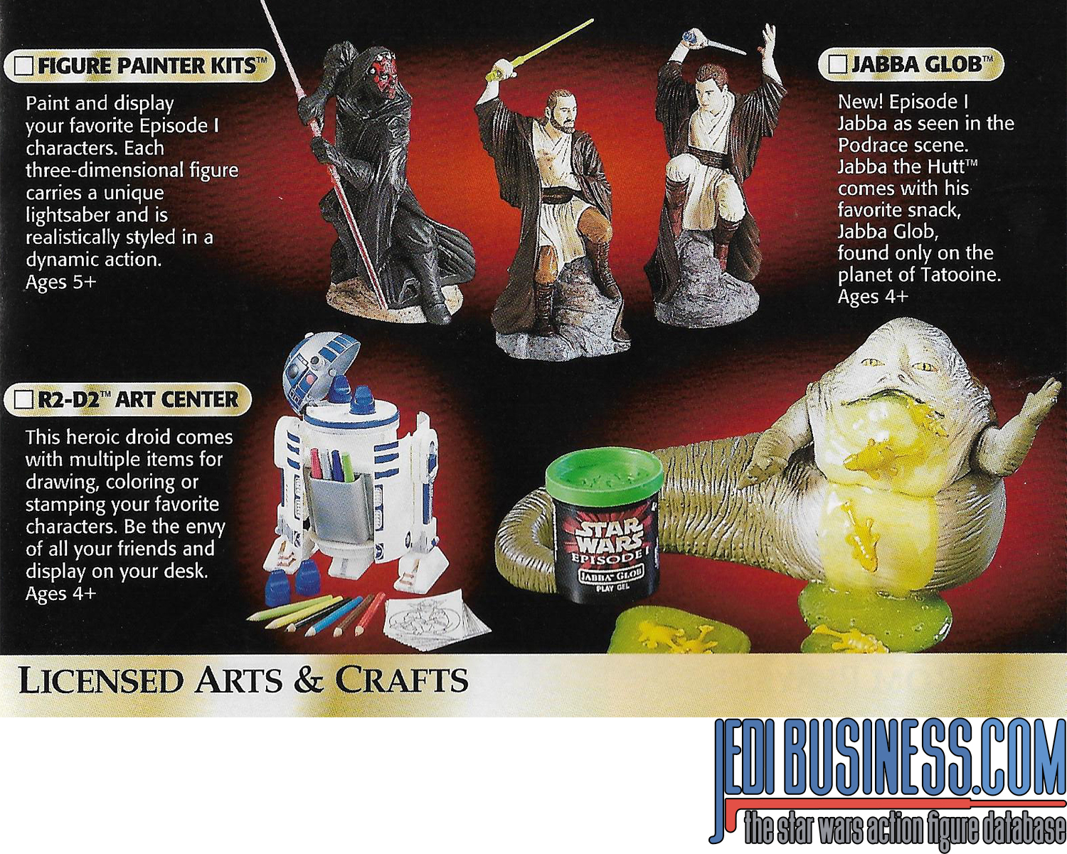 Episode I Toy Booklet