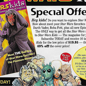Episode I Toy Booklet
