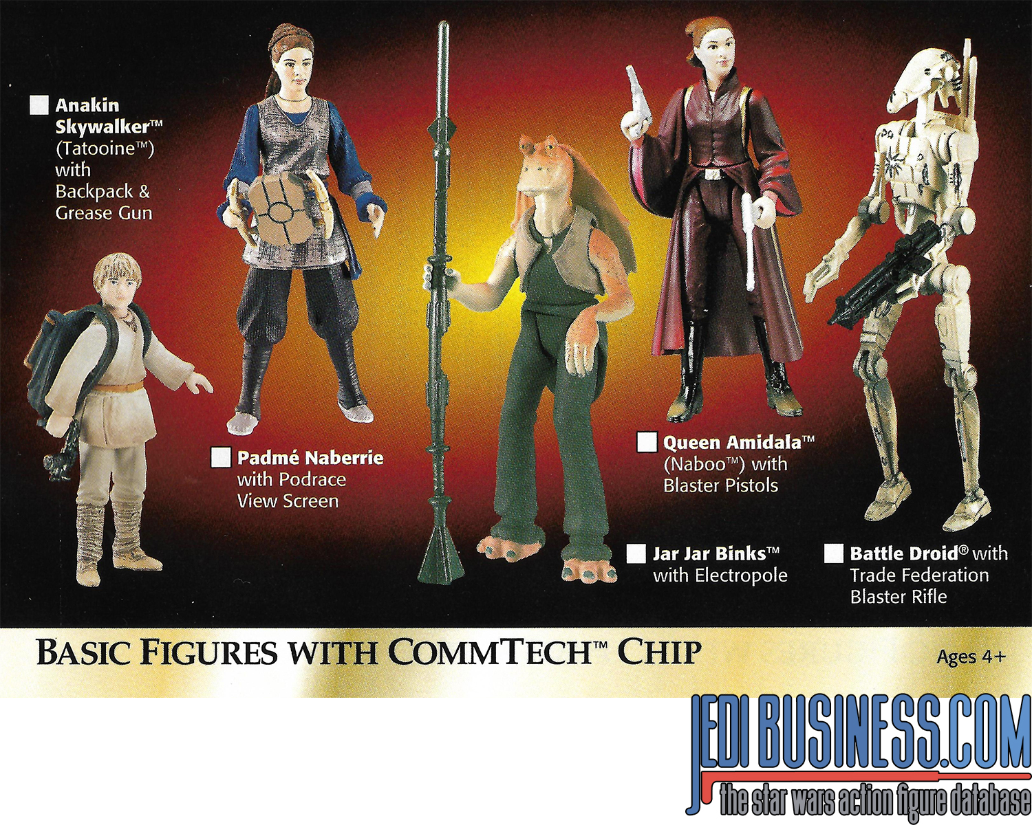Episode I Toy Booklet