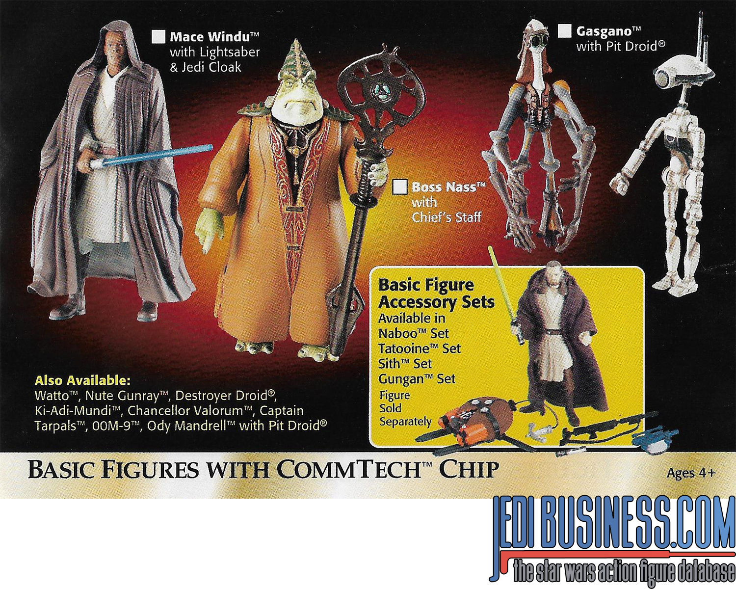 Episode I Toy Booklet