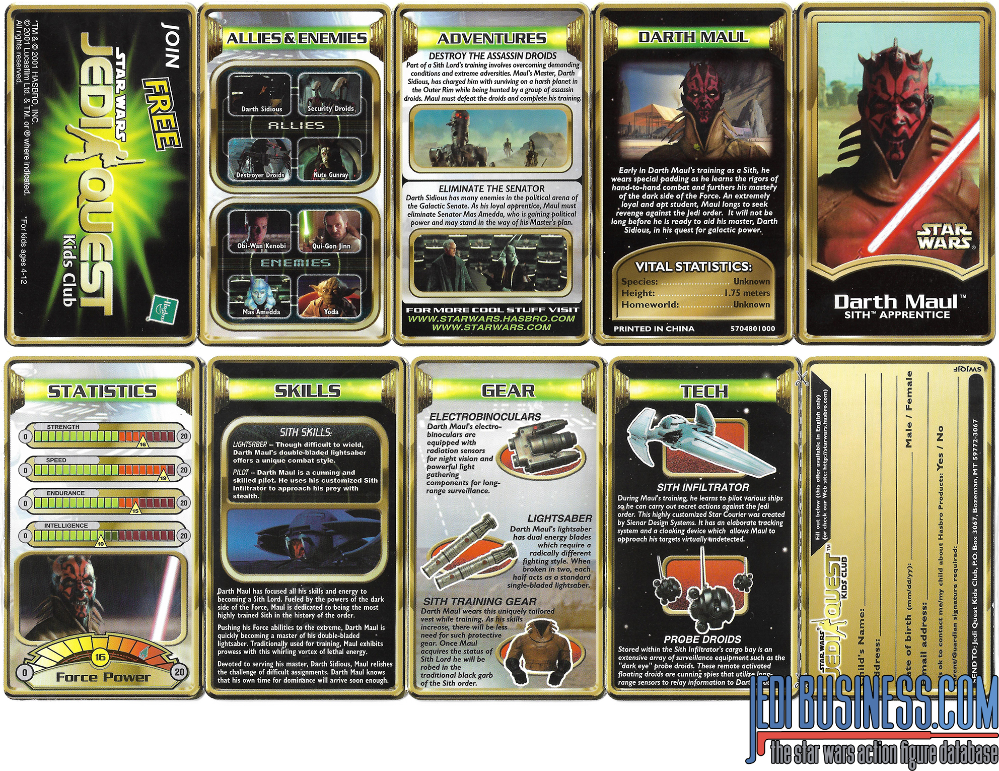 Power Of The Jedi - Jedi Force Files