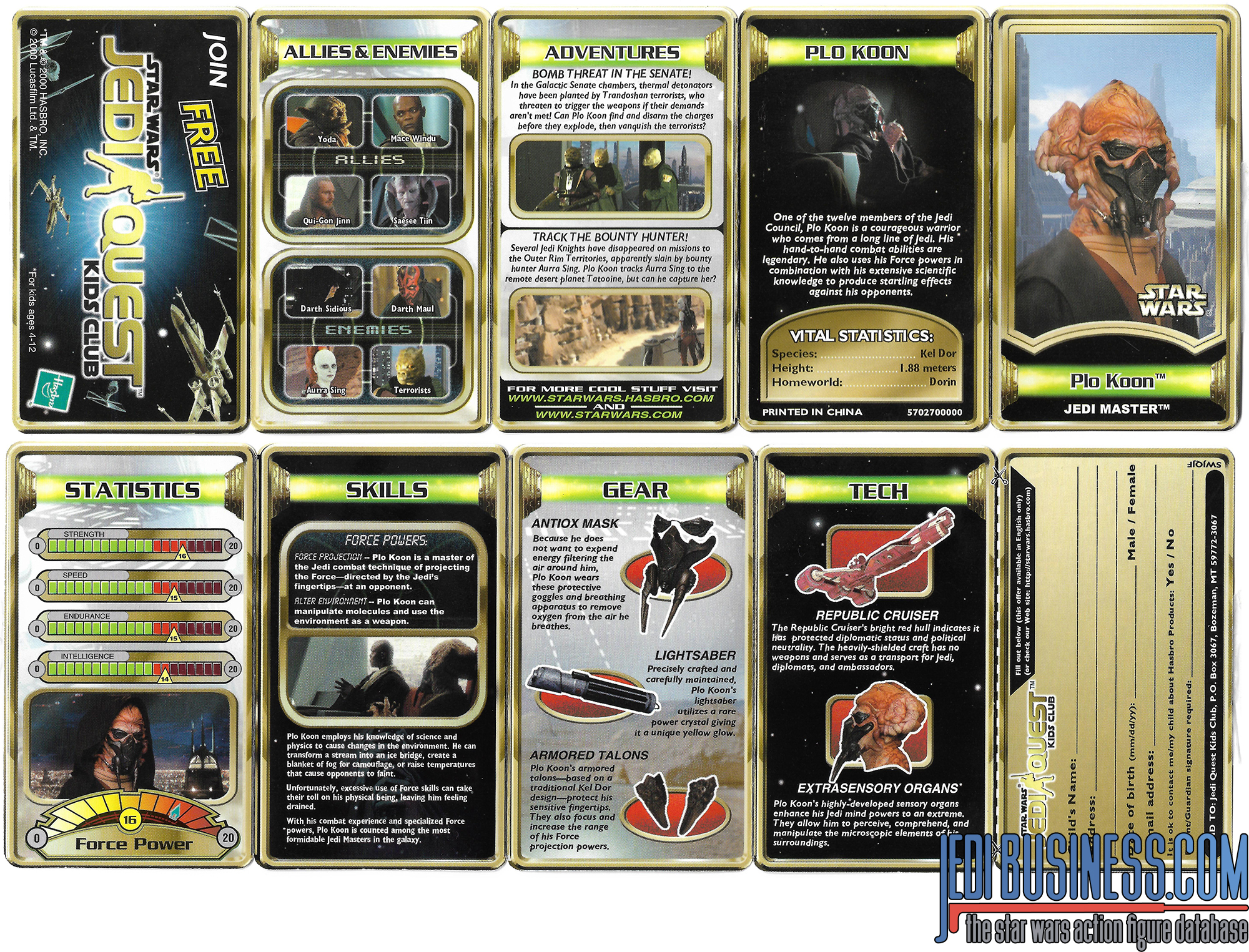 Power Of The Jedi - Jedi Force Files