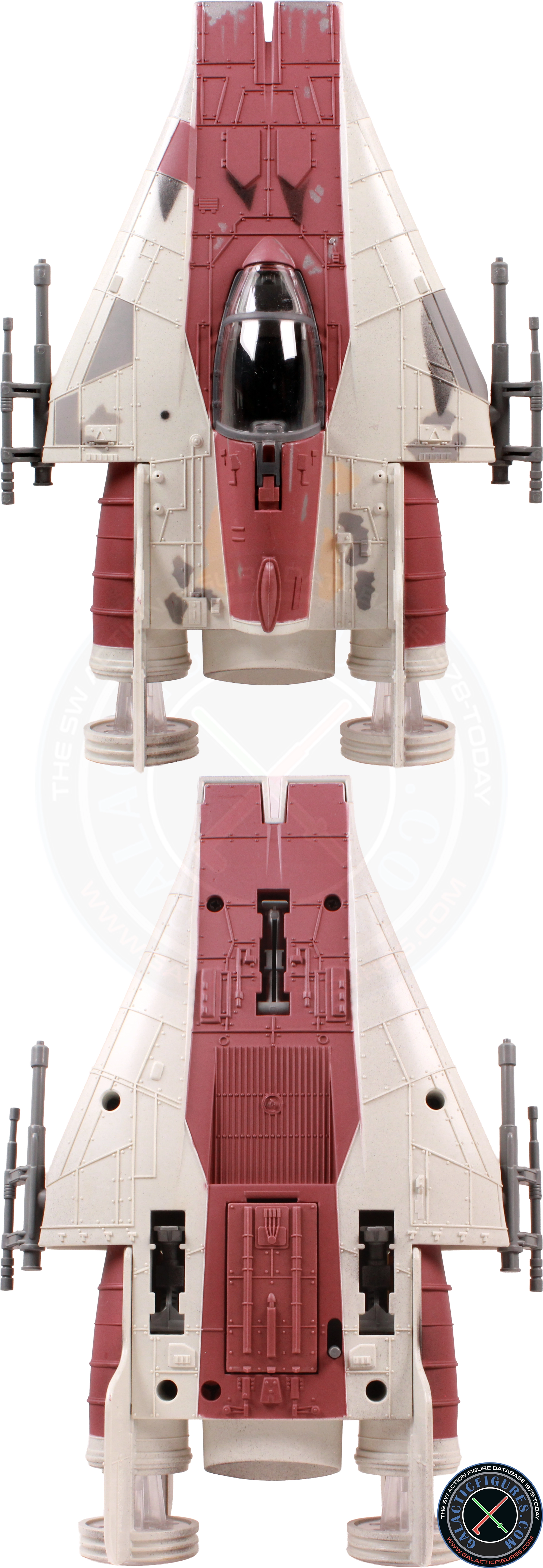 Power of the Force A-Wing fighter