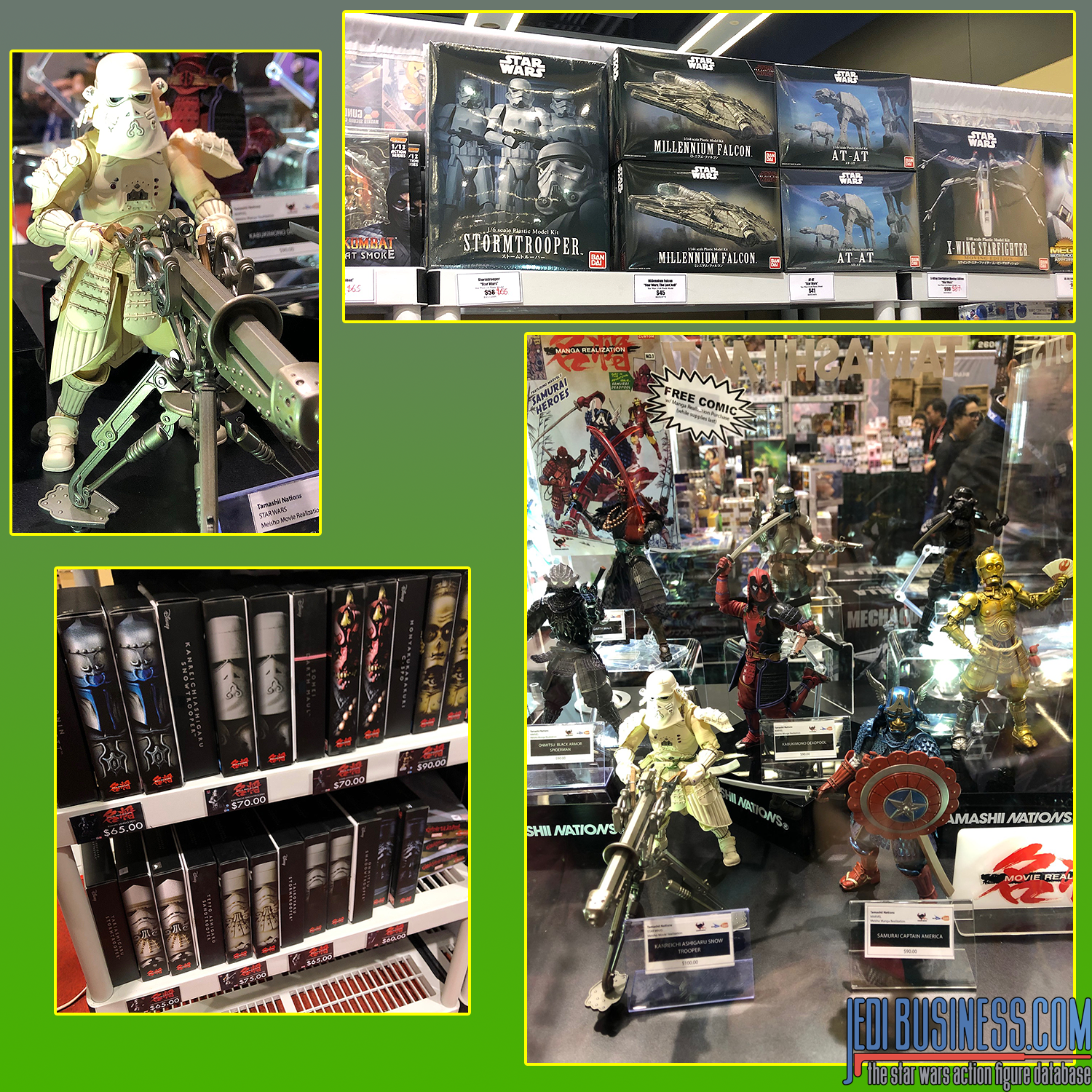 Tamashii Nations Bandai Star Wars Figures At ECCC 2019