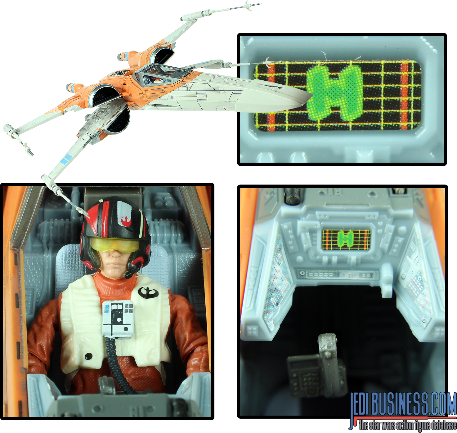 Poe Dameron's X-Wing Fighter