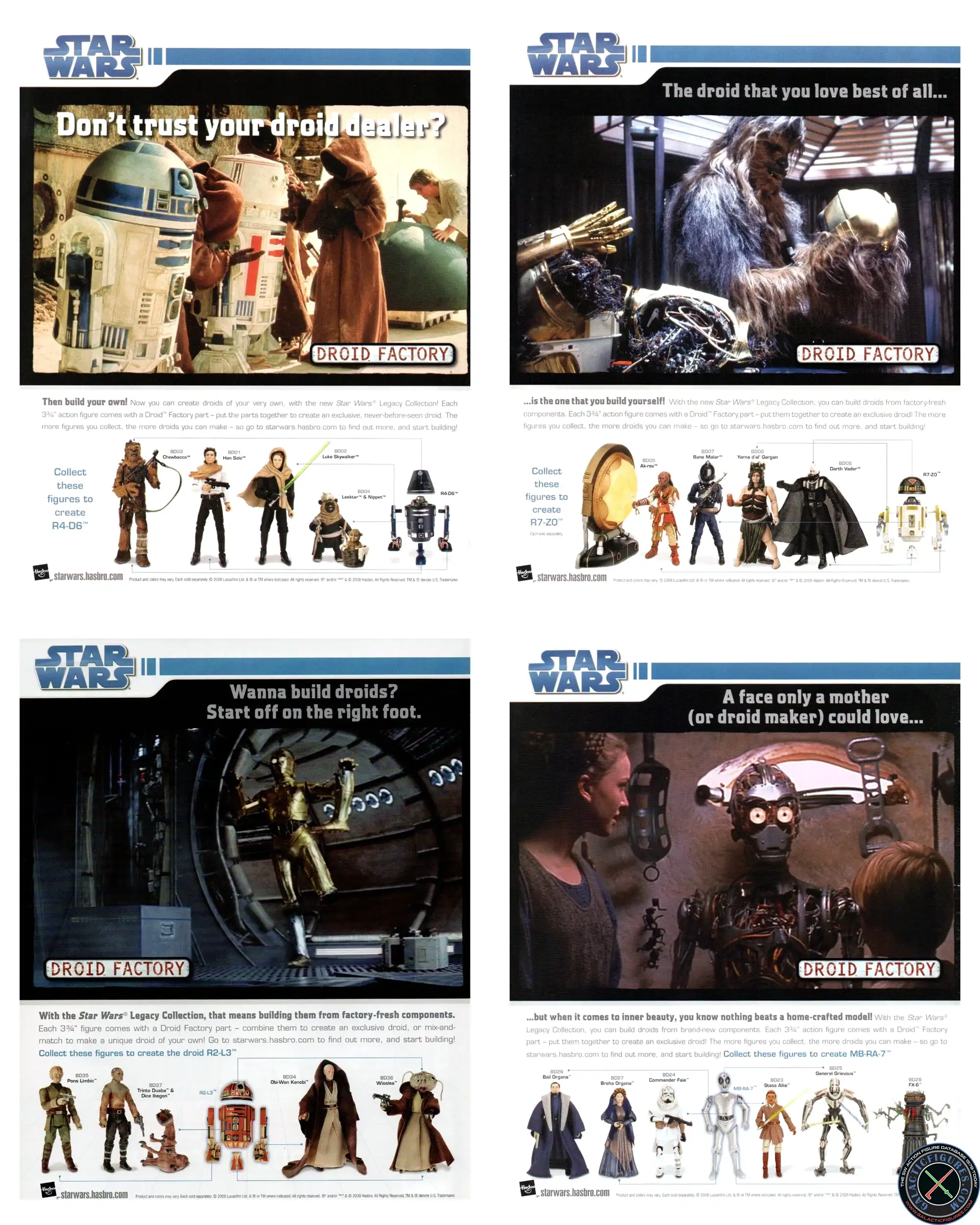 Star Wars Action Figure Print Ad