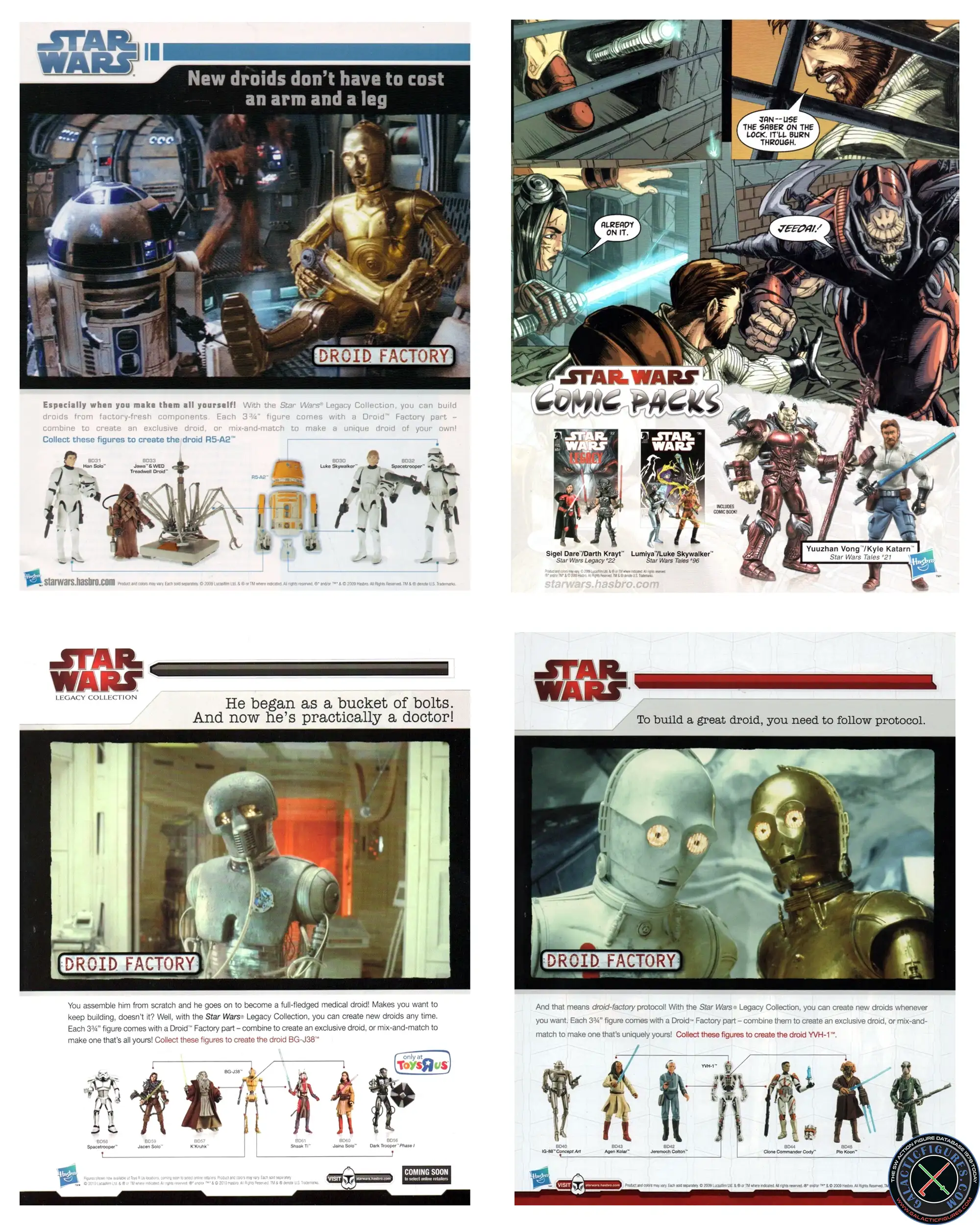 Star Wars Action Figure Print Ad