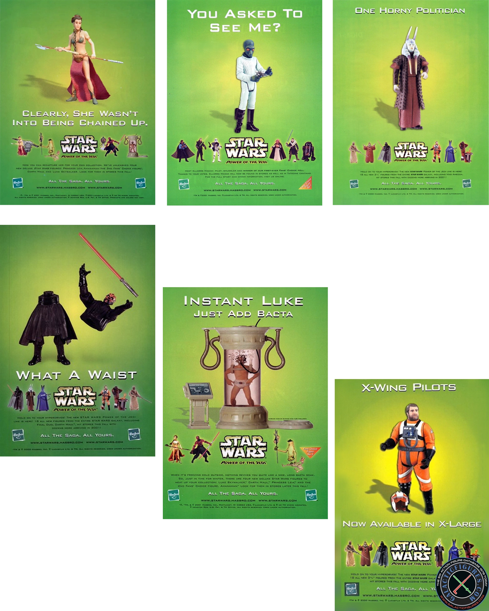 Star Wars Action Figure Print Ad